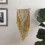 2X  Cotton Wall Decoration Macrame Wall Hanging  Hand Woven Simple Boho Style for Room 3