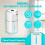 No Touch Soap Dispenser Automatic with Sensor with 2 Hooks & USB Cable, for Kitchens, Bathroom, Hotel, Toile 4