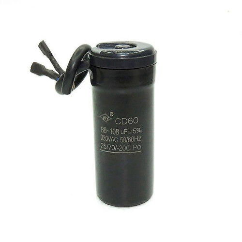 Πυκνωτής εκκίνησης κινητήρα CD60 88-108UF 330VAC 50Hz/60Hz για συμπιεστή ψυγείου/καταψύκ