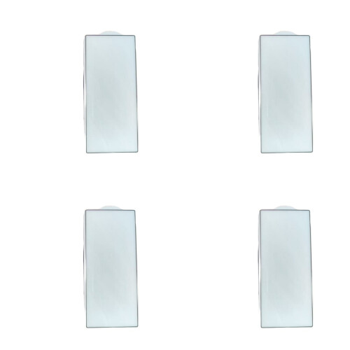 Συμβατό με το Samsung Galaxy Z Fold 6, 4 τεμαχίων, μπροστινή θήκη δευτερεύουσας οθόνης