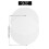 Acrylic Round Cake Disk Set - Cake Discs Circle Base Boards with Center Hole - 2 Comb Scrapers (4 Patterns) & Dowel Rod 10