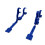 Swimming Pool Pole Hanger Set Plastic Durable Multi Function Hooks for Leaf Rakes Skimmers Vacuum Hoses 5