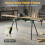 Homcom HOMCOM Universal Mitre Saw Stand with Adjustable Rollers and Support Arms 3