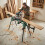 Homcom HOMCOM Universal Mitre Saw Stand with Adjustable Rollers and Support Arms 8