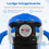 3-in-1-Kleinkind-Elektroauto mit Schiebegriff, Blau 4