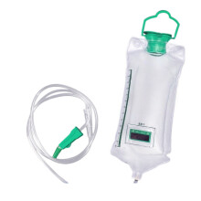 Vastagbéltisztító beöntészsák készlet 1200ml 10 db tubusfejjel_M