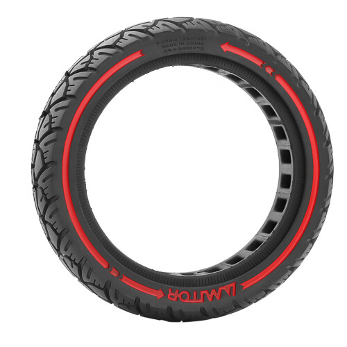 8,5x2,0 (230x50) off-road solid dæk med rød streg 2
