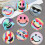 18-teiliges Patch-Set - Gestickte Aufbügler 6
