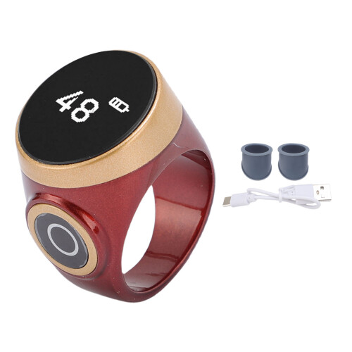 Intelligenter Ringzähler 75 mAh Einstellbar rotes Digital-LCD 1