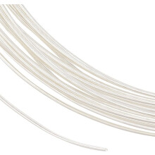 Stříbrný drát o síle 26Gauge v rolce – 0,4 mm, 2 m