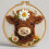 Σετ βελόνας τρυπήματος Highland Cow & Daisy 20x20cm 1