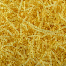 Líontóir Páipéir Gearrtha Crinkle Buí 4.5oz