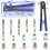 Duty Blind Rivet Nut Kit Set Riveter Tool Hand Riveter Rivet Threaded Insert Tool Riveting Assortment M3 M4 M5 M6 M8 1