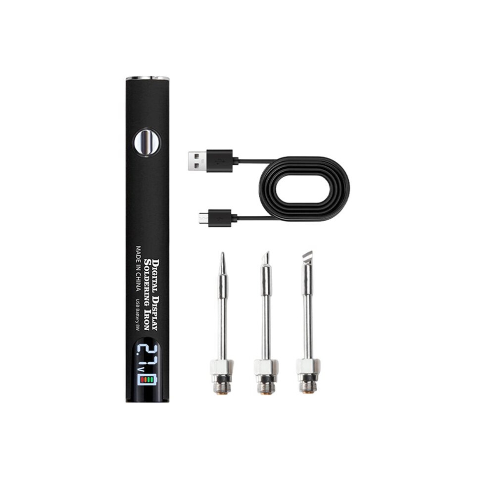 510 Thread Soldering Iron Kit 3 Gear Adjustable Voltage 650Mah Battery Pen Power Pen Welding Tool Kit 6032848703458