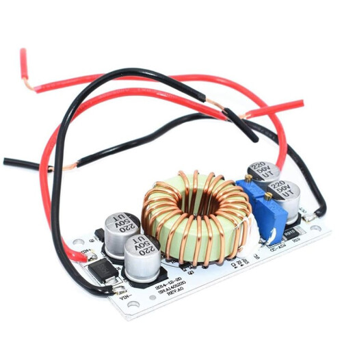 600W Boost Power Module 10-50V Adjustable Voltage and Current with Undervoltage Protection