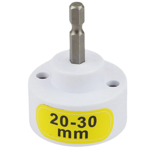 Handheld Electric Bottle Capping Tool with Hex Shank, Plastic Bottle Sealing Adapter 20-30mm
