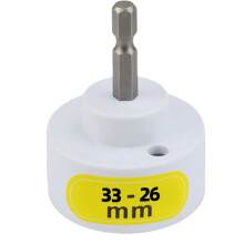 Herramienta Eléctrica Portátil para Taponar Botellas con Vástago Hexagonal, Adaptador de Sellado para Botellas de Plástico de 26-33 mm