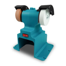 Electric Goddess 200W Bench Grinder for  18V Battery, Dual Grinding & Polishing