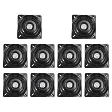 10pcs 6 Inch Boat Swivel Plate Fishing Boat Marine Swivel Rotation 360 Degree Rotation 15.4 X 15.4 X 2 cm