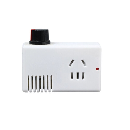 High-Power Thyristor Electronic Voltage Regulator, Motor Fan Speed Controller, PC Flame-Retardant Thermostat GB Plug 1