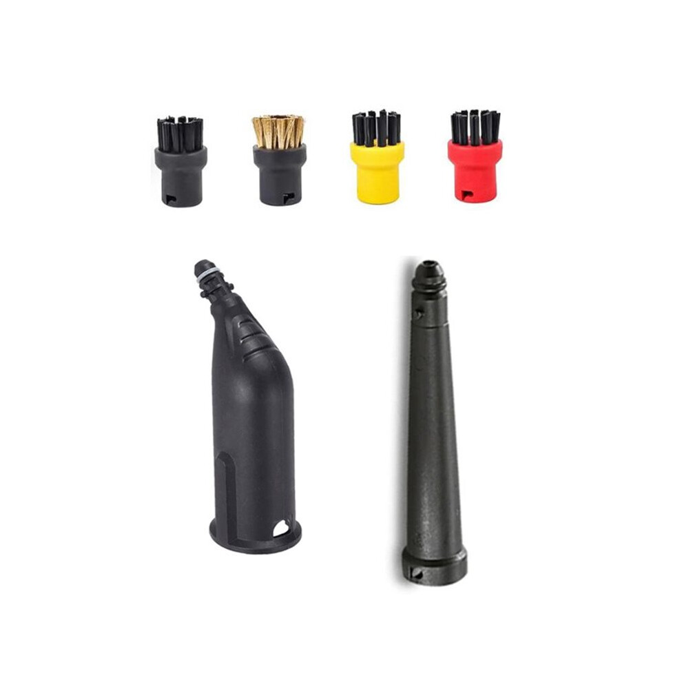 Steam Small Round Brush Black Nozzle For Sc1 Sc2 Sc3 Sc4 Sc5 Easyfix Steam Cleaner Accessories 4713630060141