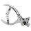 Pattern Notcher Tool for Fabric Sewing Pattern Pliers for Cloth Professional Hole Puncher Notcher Punching Pliers, 2mm 1