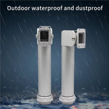 Wasserdichter Ständer für Gesichtserkennungs-Zutrittskontrolle, Aluminiumhalterung, Konischer Ständer für Schranken- und Torsteuerung