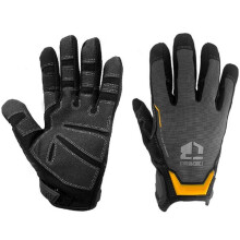TOUGHBUILT Durable Work Gloves TB-G03 Compatible with Touchscreen, Suitable for Material Handling Safety Work Gloves L