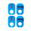 4pcs for  AMS 3D Printer Accessories X1/P1 Series Suitable for AMS Lite Inlet Ceramic Ring Protector A 1