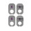 4pcs for  AMS 3D Printer Accessories X1/P1 Series Suitable for AMS Lite Inlet Ceramic Ring Protector E 1