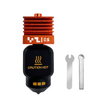 For P2S Upgraded Standard Flow Hotend Removable Hardened Steel Nozzle Print 3D Printer Parts 0.6mm