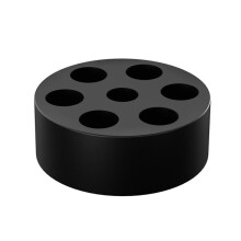 Record Weight Audio Vinyl Turntable LP Record Clamp Record Disc Metal Stabilizer Weight Accessory Black