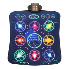 Dance Mat for Kids,Light Music Dance Pad,Dancing Mat with Scoring Adjustable Volume Interactive Game for Girls Boys