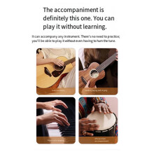 Kazoo Flute with Diaphragm Dual Hole Flute Adjustable Musical Wind Instrument with Diaphragm for Playing Performance