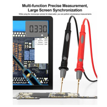 RELIFE 4K -Compatible Microscope Video Multimeter for PCB Repair with Advanced Interfaces MC2