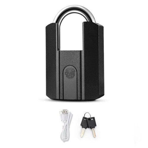 Fingerprint Padlock TTLock BT APP+Program+Fingerprint+Key  Type-C Rechargeable Keyless Home Electronic Door Lock