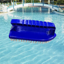 Handliche Eckbürste für Schwimmbadstufen mit Rutschfestem Griff, Poolbürste für Pool, Spa, Badezimmer, für und Küche