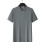 (Gray, S) Polo da uomo americana a maniche corte, ideale per l'estate. 1