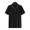 (Black, M) Polo da uomo americana a maniche corte, ideale per l'estate. 1