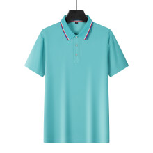 (Lake Green, XL) Amerykański męski letni T-shirt polo z krótkim rękawem