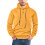 (Yellow, M) Pull-over printemps-automne uni décontracté sport ample à manches longues et capuche 1