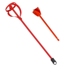 Hexagonal Shaft Gypsum Paint Mixer Accessories Electric Drill Stirring Paddle Mixer Paint Resin Attachment Powerful