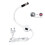 Laser Vision Guide.Sewing Machine Quilting Light, Sewing and Quilting Notion for Precise Stitching EU Plug 1