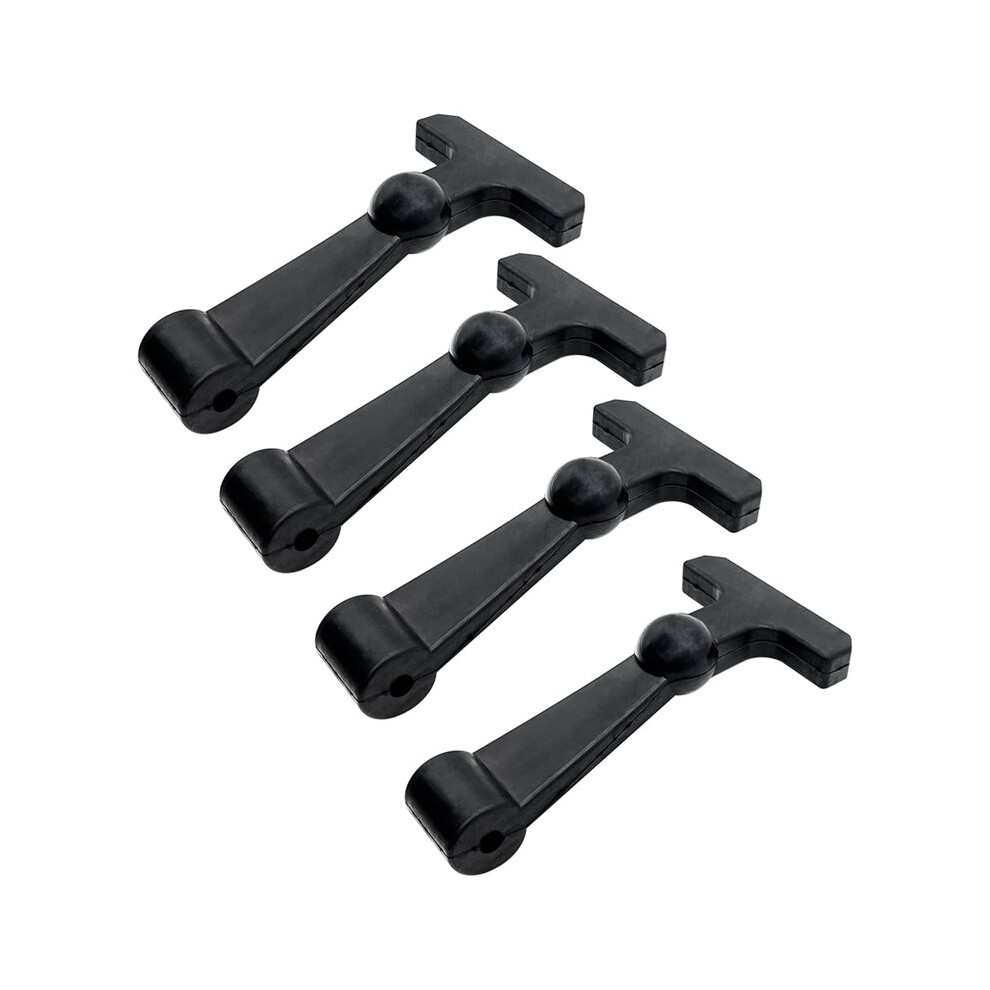 Black Replacement Cooler Latches Compatible For Tundra Cooler Accessories And Rtic Cooler Premium Rubber Latches 4711498980311