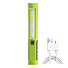 Portable COB Foldable Work Lamp Magnetic Light Car Repair Light Red/ Warning Light Outdoor Emergency Inspection Lamp