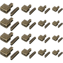 16 Set di Chiusure per Cerniere In Metallo, Kit di Riparazione per Cerniere, Perni di Inserimento Cerniere, Ferma Cerniere per Giacche, Sostituzione,