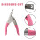 Nail clippers for nails and false acrylic nails easy to use . 5