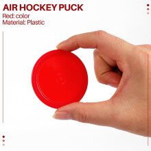 Red Air Hockey Set (8 pcs. 63 mm Air Hockey Puck)