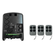 AC220V Garage Door Control Board Tubular Motor Reciever with Transmitter Shutter Motor Control Panel