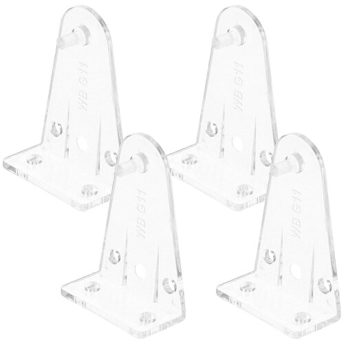 4pcs Blinds Hold Down Brackets Blind Bottom Rail Hold Clips Blinds Bottom Clear Brackets_P